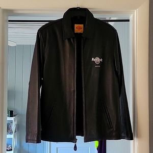 Hard Rock Cafe Leather Jaket